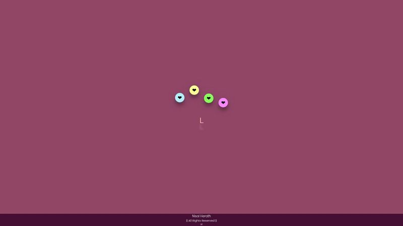 Loading Animation Using Css