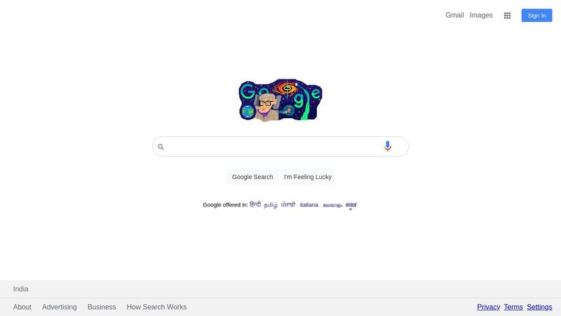Google Front Page google-front-page