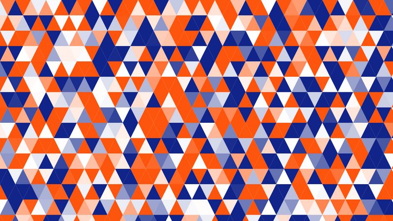 Δ Blue orange triangles Δ Codepen challenge