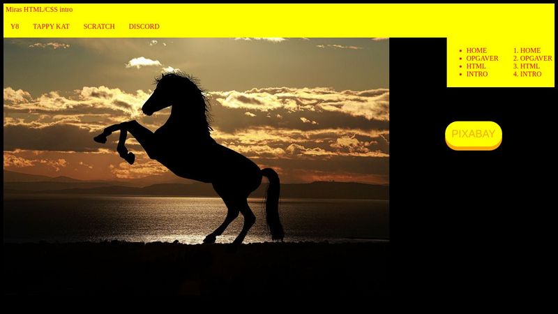 HTML/CSS INTRO