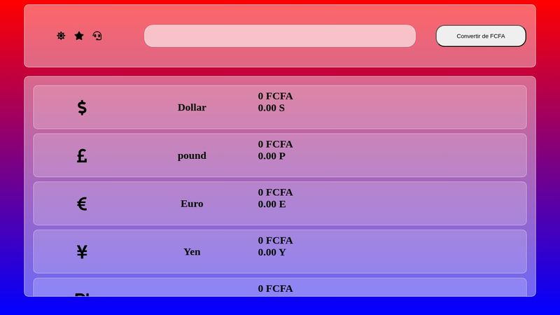 Xof Currency Converter xof-currency-converter