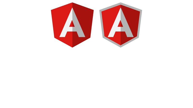 Angular Logos - Pure CSS