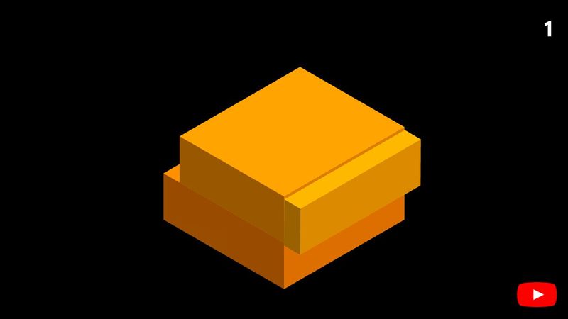 Stack game with Three.js and Cannon.js