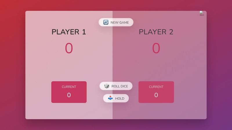 Pig Game : (The Complete Javascript Course: Jonas Schmedtmann)