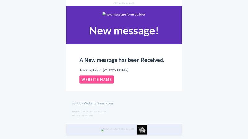 Email template HTML version
