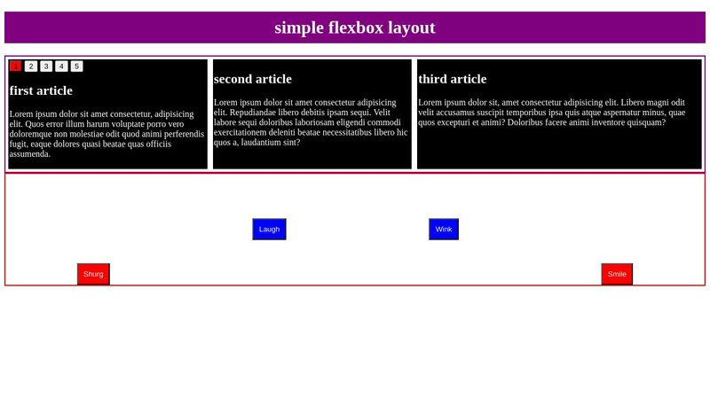 flexbox practice