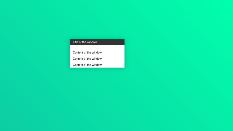 Draggable & resizable container