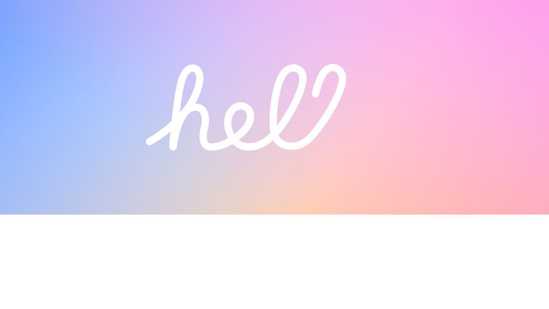 Apple hello