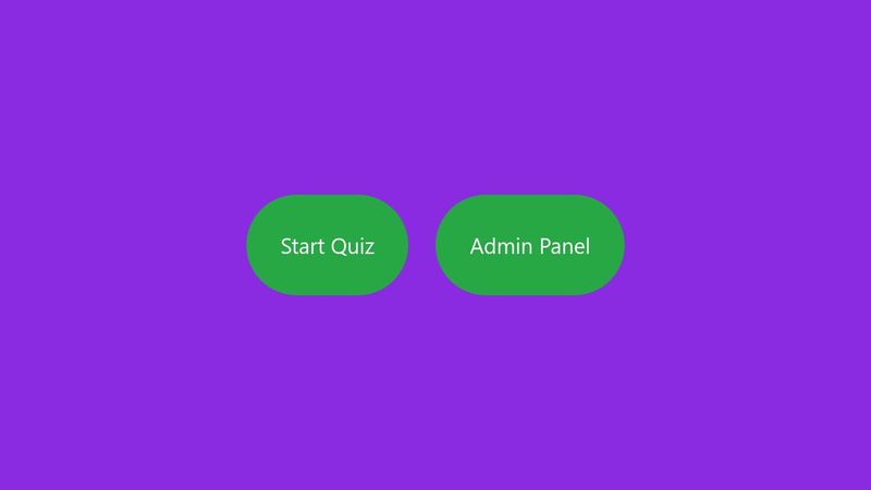 Quiz Web App with Admin Panel | HTML, CSS, Bootstrap & Javascript
