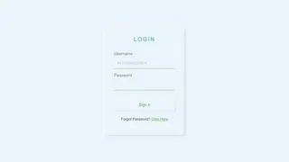 Simple Login Form