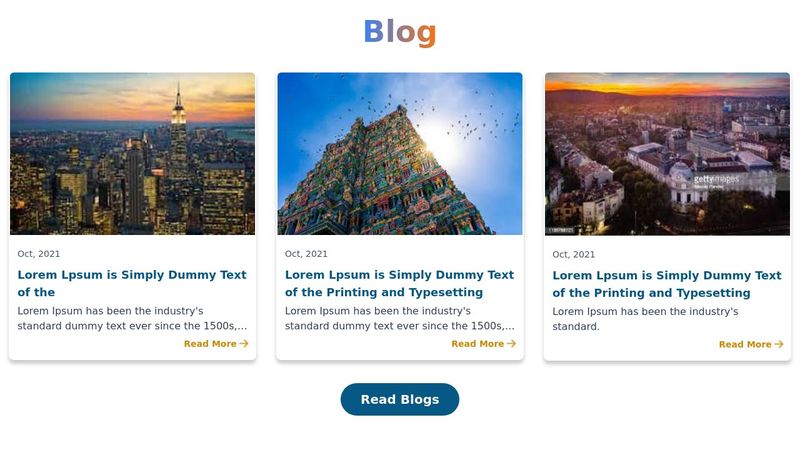 Blog Card Responsive Tailwind CSS