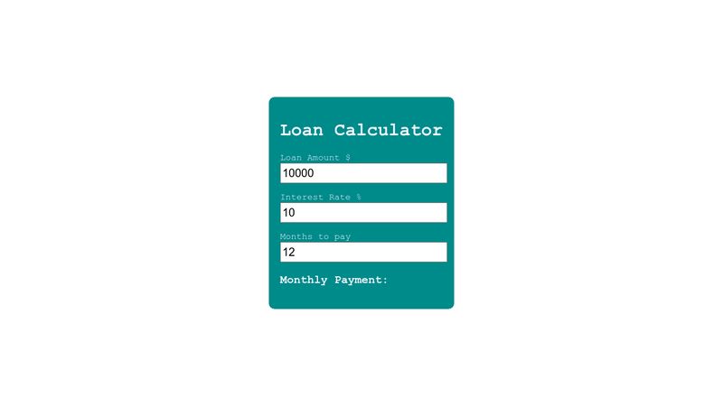 loan-calculator