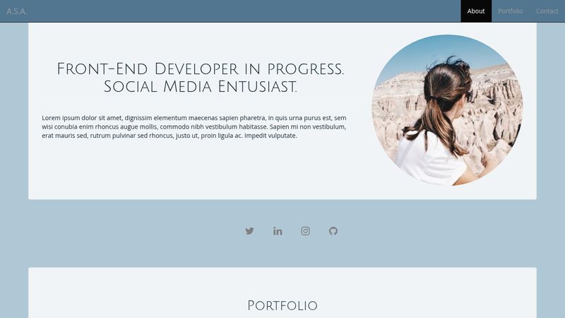 FreeCodeCamp: Personal Portfolio Webpage