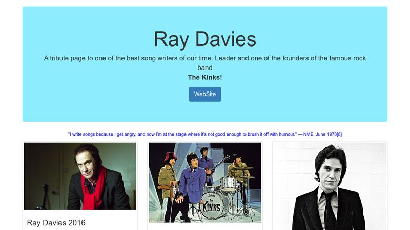 X-Ray: The Unauthorized Autobiography by Ray Davies