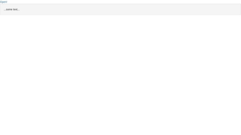 Bootstrap data-toggle collapses div after second click, not first