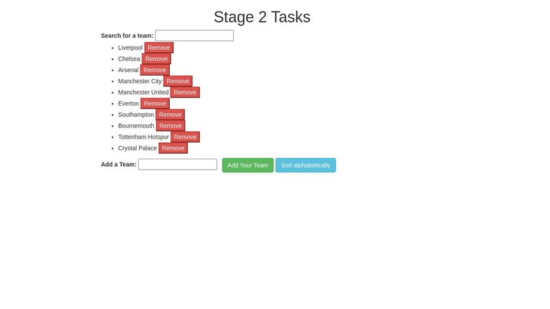 JS Tasks List plain JS