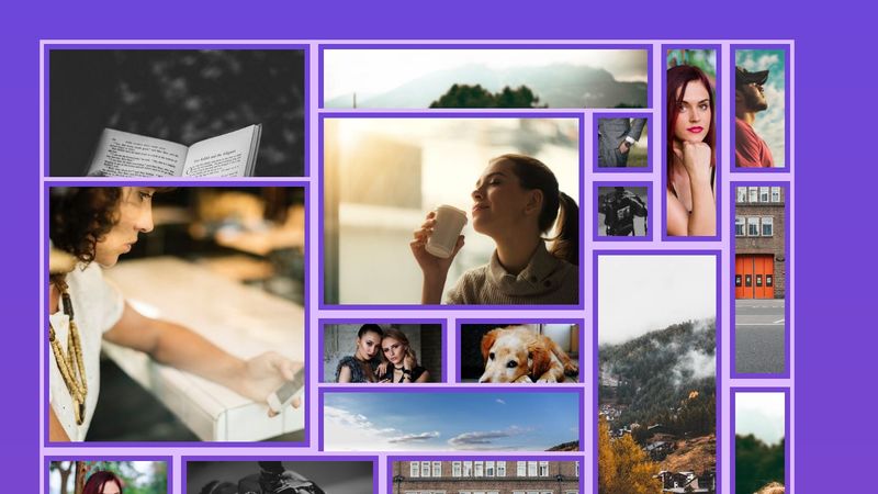 CSS Grid Image Gallery - Masonry Grid like Pinterest