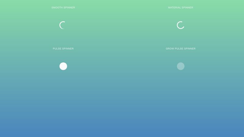 Pure CSS Loading Spinners