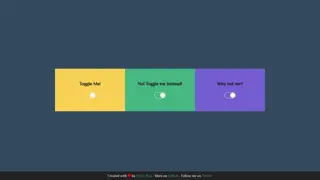 #028 - Toggle Radial Effect