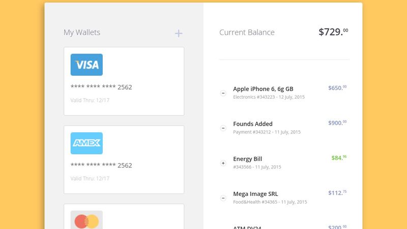 My Wallets - Desktop