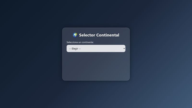 Selector Continental – Custom Select Challenge