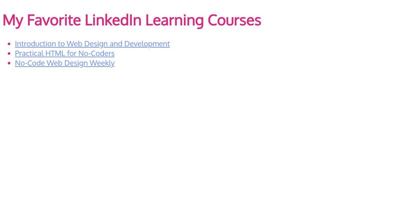 04-01 begin: Styling links with CSS image.