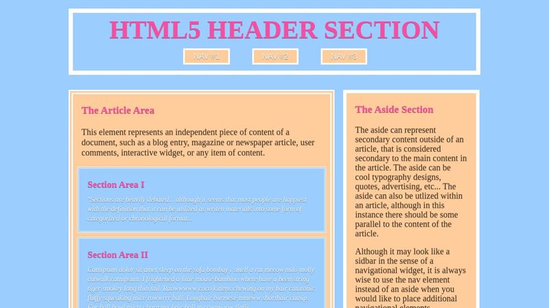 CSS: Aside