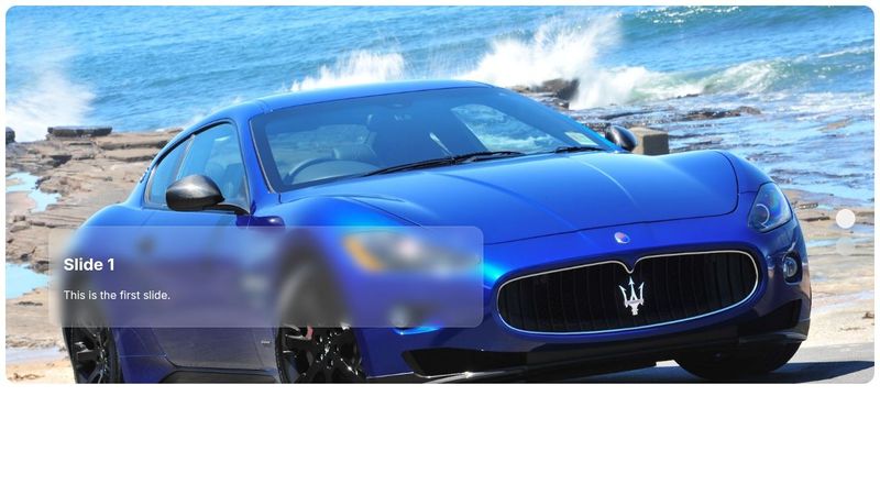 responsive slider - html + css + js