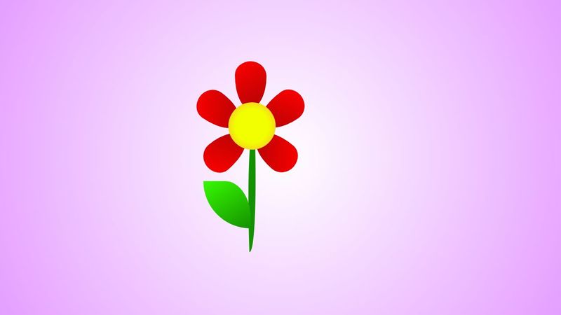 css flower with container- querier