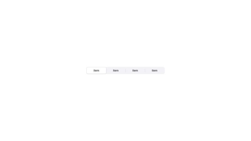 iOS Segmented Picker (HTML + CSS)