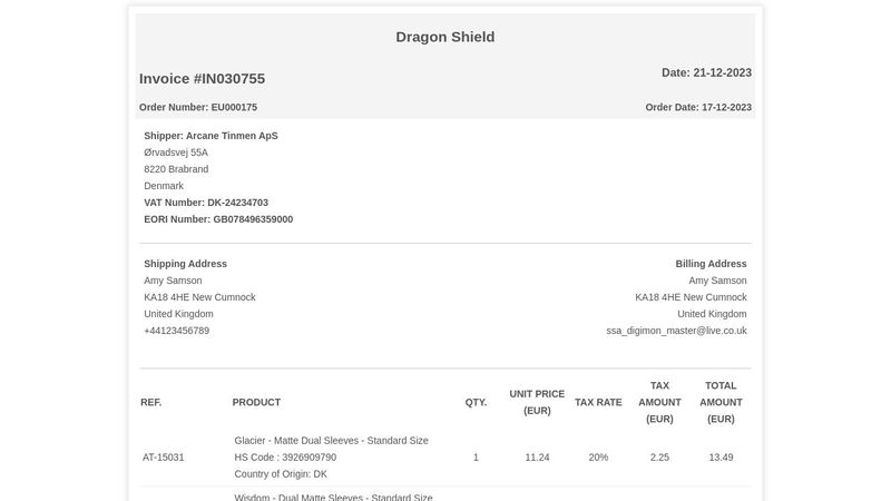 html css invoice template