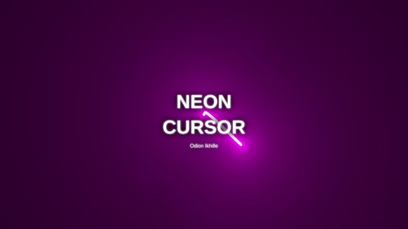 Neon Cursor