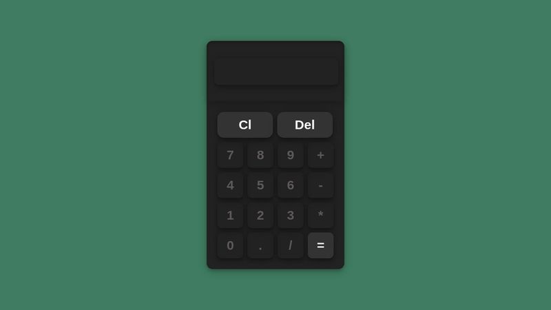 How to make a Calculator Using HTML CSS and JavaScript