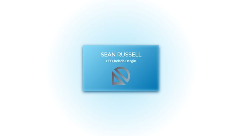 digital business card flip 3d test