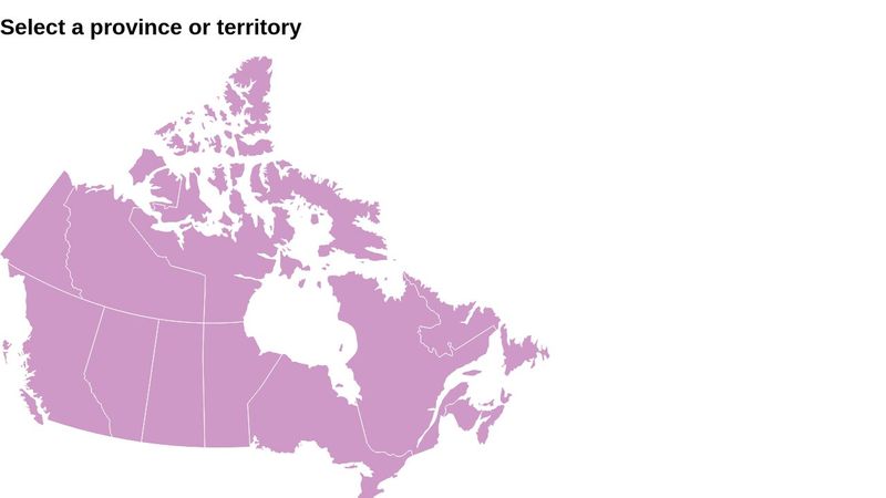 Interactive SVG map