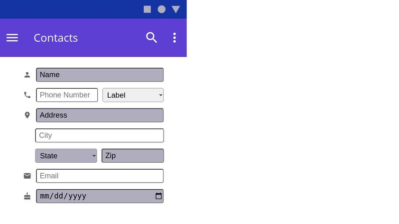 Mobile Form_Adv Html/CSS Exercise