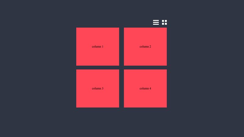 List View And Grid View Using Javascript