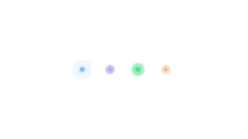 Pulse/Ripple CSS Animation — Tappable Area Button