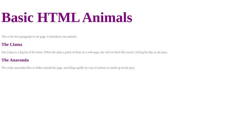 HTML task 1