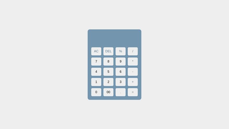Calculator JavaScript
