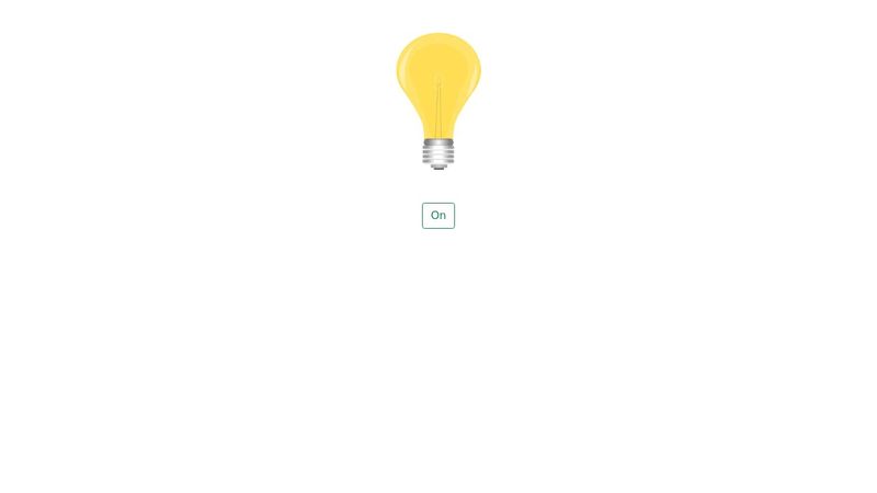 bulb on off code in javascript
