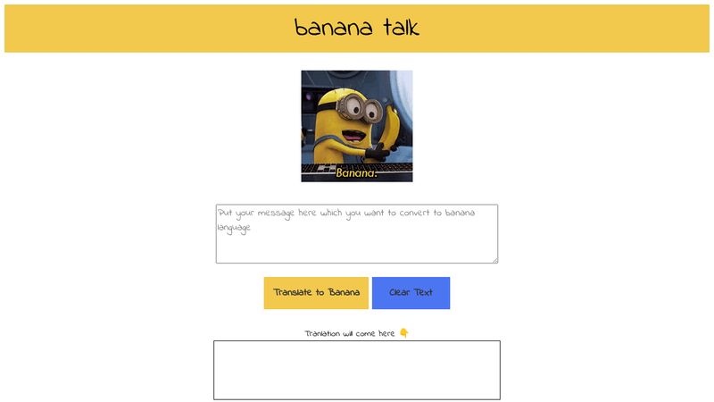 Banana Talk