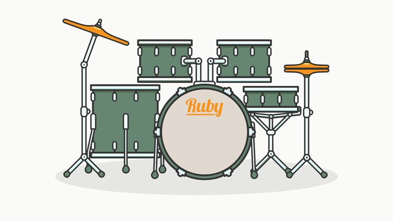 SVG Animated Drum Kit (Play Me!) 🥁