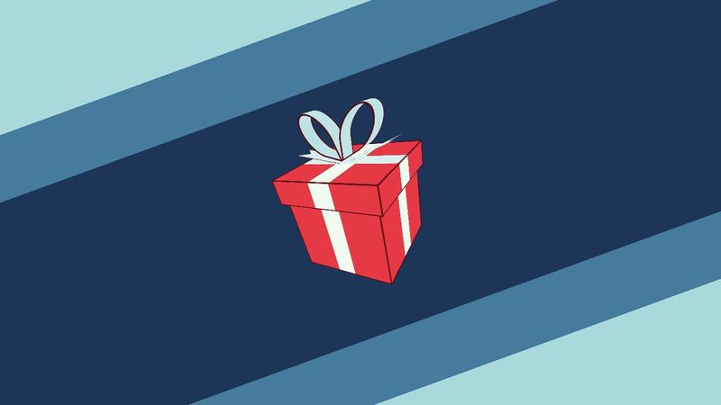 Animated 3D gift box (CSS only)