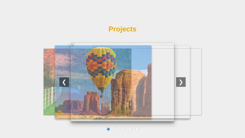 3d Image Slider with Carousel using HTML & CSS