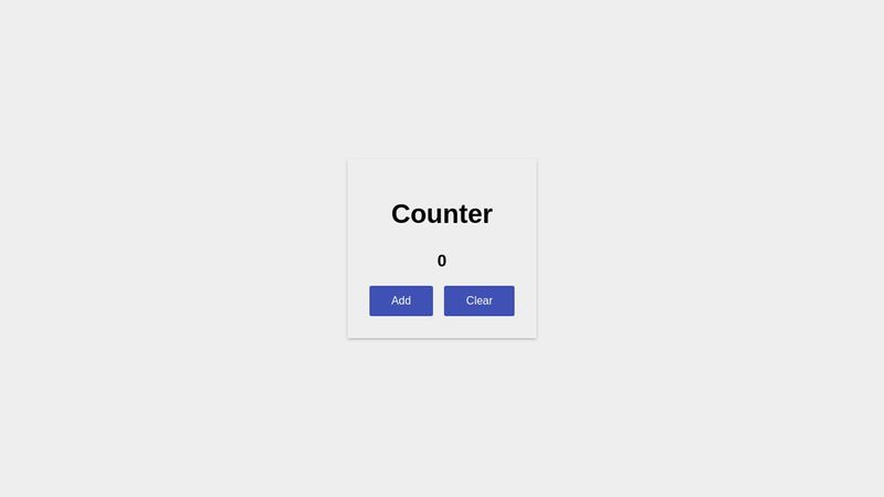 JavaScript Counter