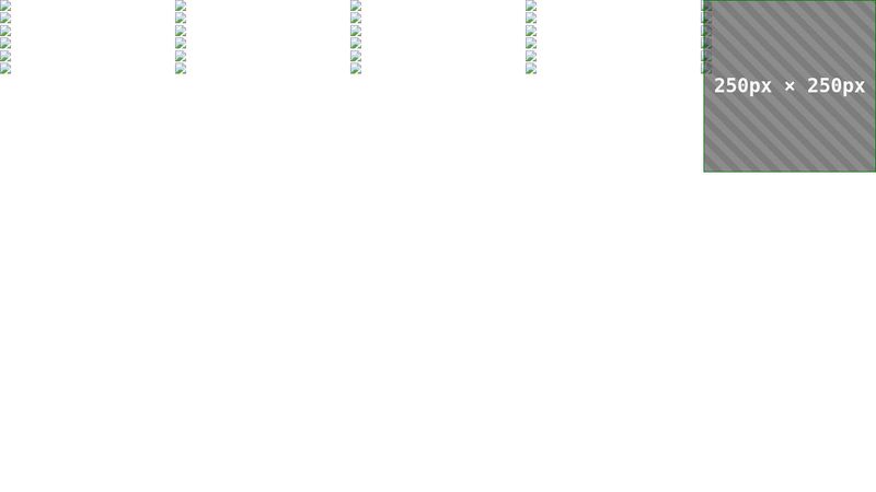 Pure CSS responsive images gallery