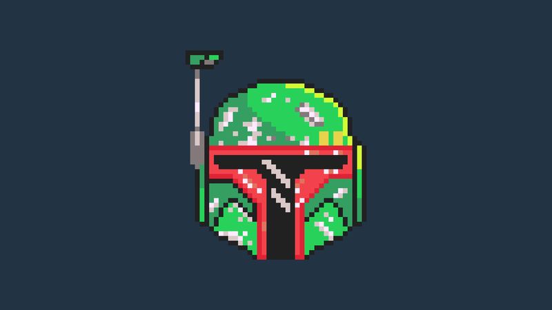 Boba Fett Pixel Art