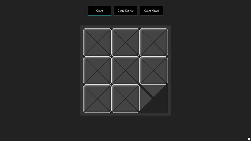 CSS Slider Puzzle Game