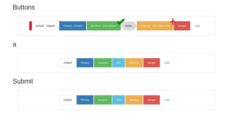 Reset ~ Bootstrap buttons